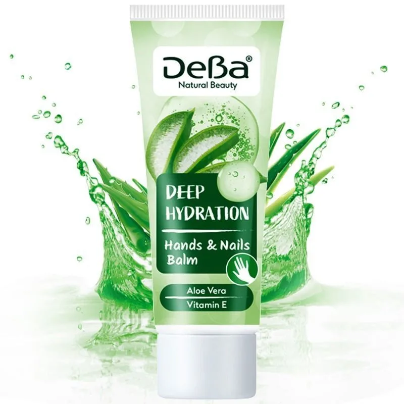 "Deep Hydration" kätekreem aaloe vera ja E-vitamiiniga, 75 ml - DeBa