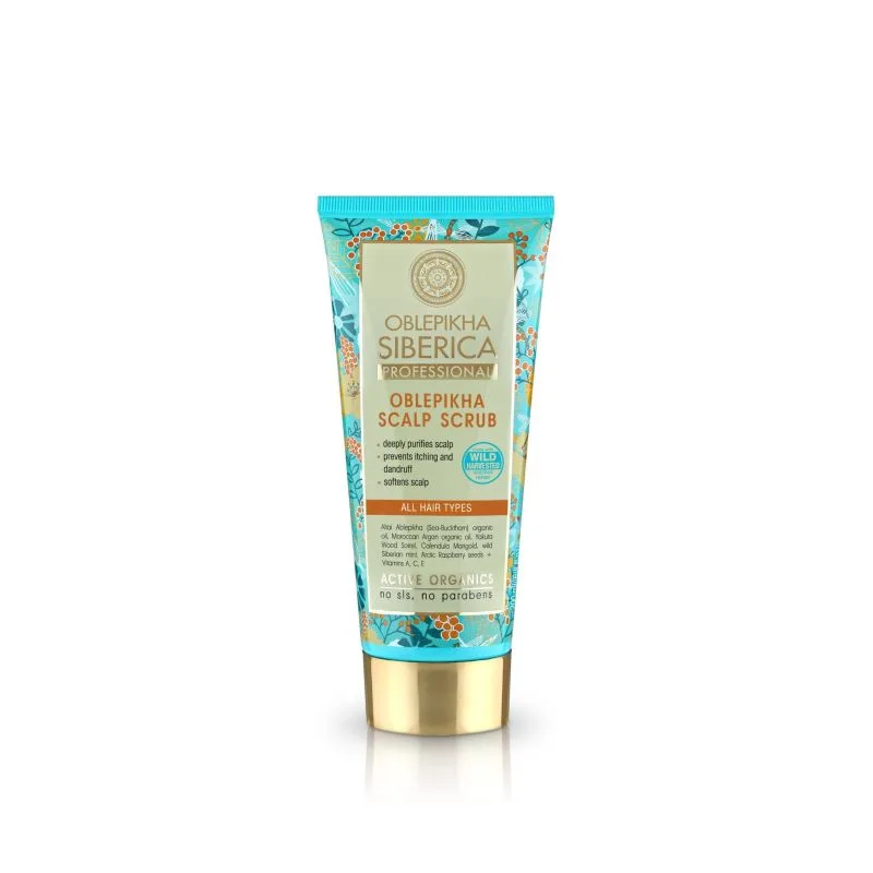 Astelpajukoorija peanahale "Oblepikha Scalp Scrub" - Natura Siberica