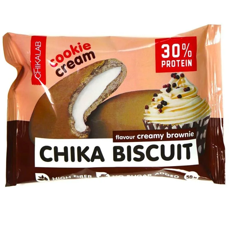 CHIKALAB Cookies Biskviit-kreemjas brownie 50g