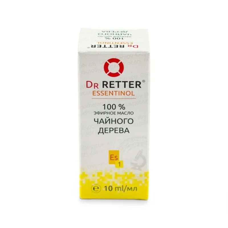 "Dr.Retter" eeterlik õli, teepuu 100%, 10 ml