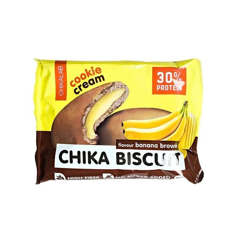 Olbaltumvielu cepumi Chikalab banāns 50 g