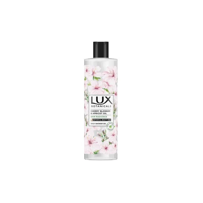 Duša gels "Lux Botanicals" ar ķiršu un abrikožu eļļu
