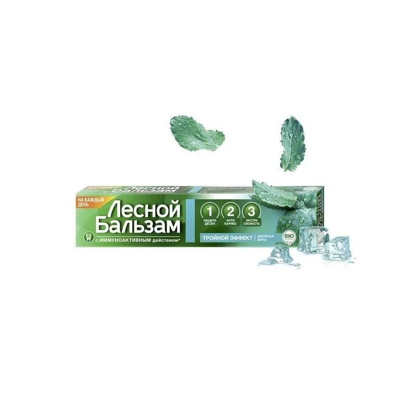 LESNOI BALSAM HAMBAPASTA TOPELT PIPARMÜNT 75ML