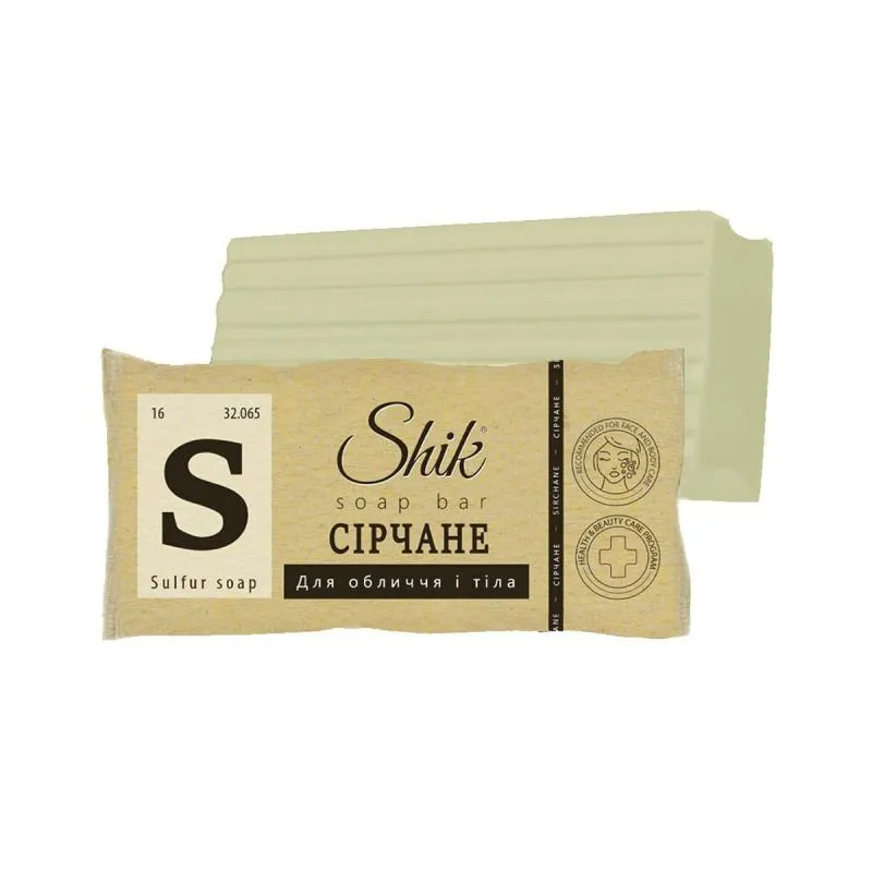 Sēra ziepes, 140 g - SHIK