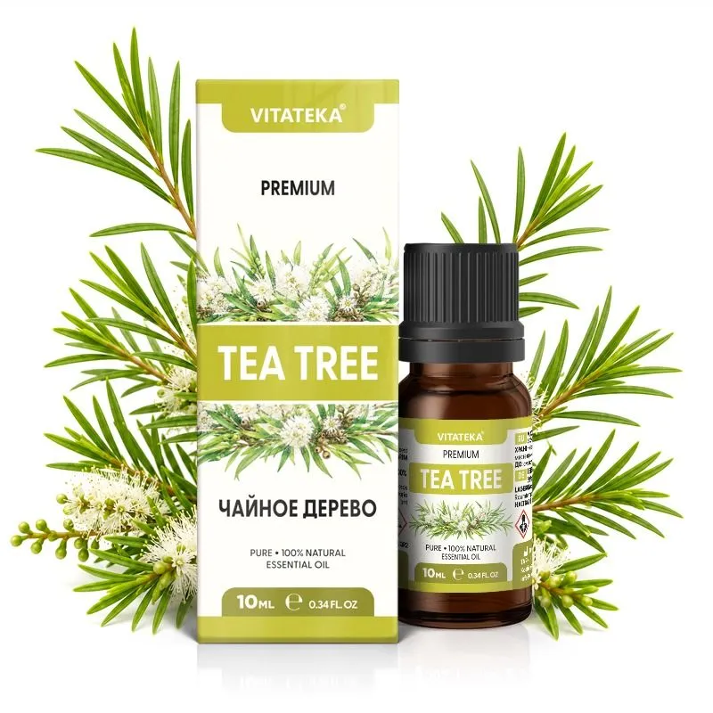 Tējas koka ēteriskā eļļa 100%, 10 ml - VITATEKA