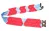 LYAPKO VÖÖ UNIVERSAL-M 4,3 Ag 140 x 65 mm, 90 x 65 mm, 68 x 65 mm, 77 x 65 mm