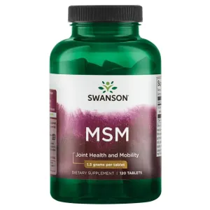 MSM (METÜÜLSULFONÜÜLMETAAN) TABLETID N120 - SWANSON 