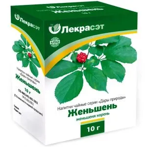 Žeņšeņa tējas dzēriena maisījums, 10 g - Lekraset