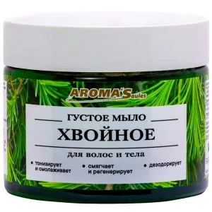 "AromaSaules" Paks juukse- ja kehaseep "Okaspuu", 250 g