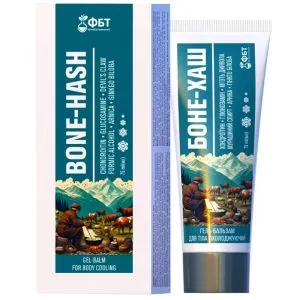 Bone-Hash Atdzesējošs Ķermeņa Gēls-Balzams 75 ml FBT