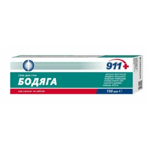 911 Badiaga ķermeņa gēls 100 ml