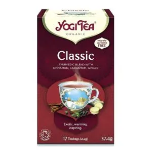 Klasiskais Yogi Tea tējas dzēriens, 17×2,2 g, bioloģisks