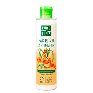 Atjaunojošs matu balzams ar smiltsērkšķu ekstraktu, 250 ml - PURE LINE