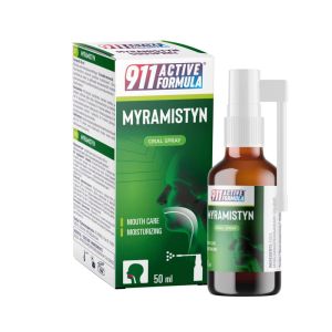 Myramistyn mutes dobuma aerosols, 50 ml - 911 ACTIVE FORMULA