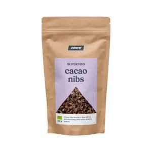 ICONFIT kakao pupiņu gabaliņi Cacao Nibs 200 g