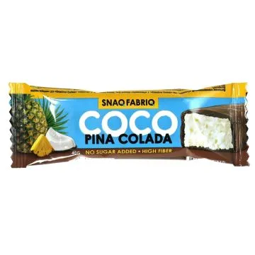 Glasuuritud kommid "Pina Colada", ananass, 40 gr. - Snaq Fabriq 