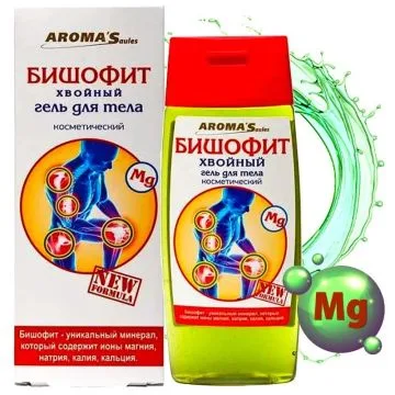 "AromaSaules" Kosmeetiline Kehageel Bischofit  "Okaspuu" , 100 ml