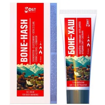 "FBT" Soojendav kehageel-palsam BONE-HASH,  75 ml
