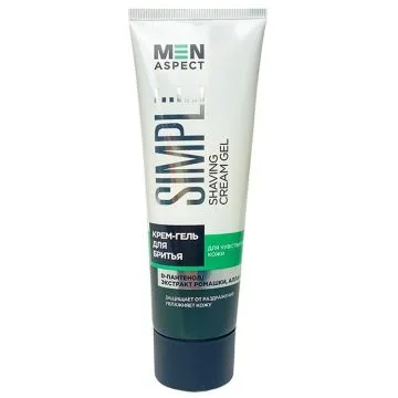 "MEN ASPECT" SIMPLE HABEMEAJAMISE GEEL , 75 g