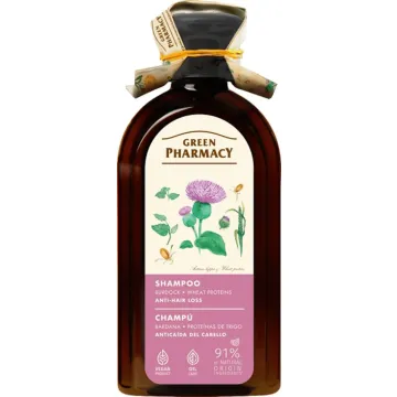 "GREEN PHARMACY" Šampoon takja ja nisuproteiinidega, 350 ml