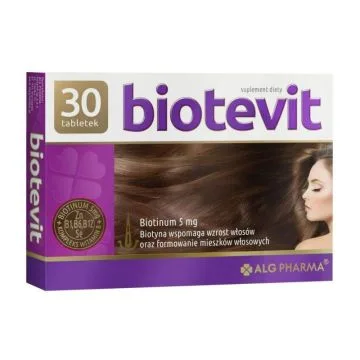 Juuksekasvu lisaaine 'Biotavit Gold', 30 tabletti