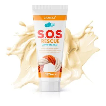 S.O.S Rescue aktīvais gels-balzams, 125 ml - VITATEKA