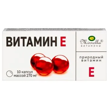 "MIRROLLA" E-vitamiin  kapslid N10