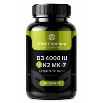 "VH.NUTRA" D3 4000 +K2 MK-7 kapslid N90