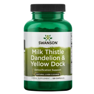 MAARJAOHAKAS JA KÄRNOBLIKAS KAPSLID N120 - SWANSON (MILK THIS DANDELION YELLOW DOCK)
