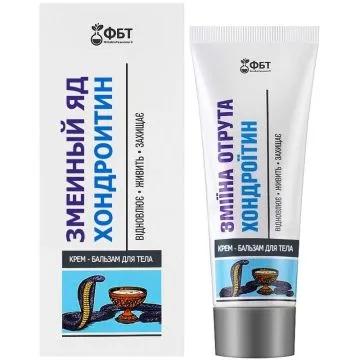 Kehakreem-balsam "Kondroitiin ja Maohammustuse mürk" 75 ml - Fito Bio Technology