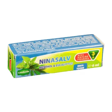 Ninasalv Menthol & Eucalyptus 6ml - Reveliko