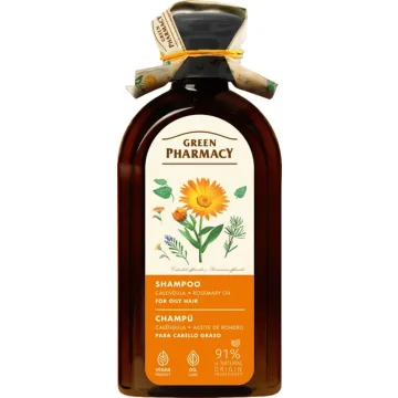 "GREEN PHARMACY" Šampoon saialille ja rosmariiniõliga, 350 ml