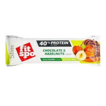 "FITSPO" SLIM Protein bar CHOCOLATE & HAZELNUTS 50 g