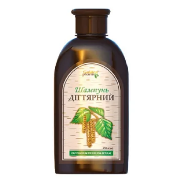 "GOLDEN PHARM" Šampoon kasetõrvaga  250 ml