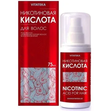 "VITATEKA" Nikotiinhape juuksekasvu sprei 75 ml