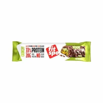 "FITSPO" CRUNCHY Protein bar PISTACHIO 60 g