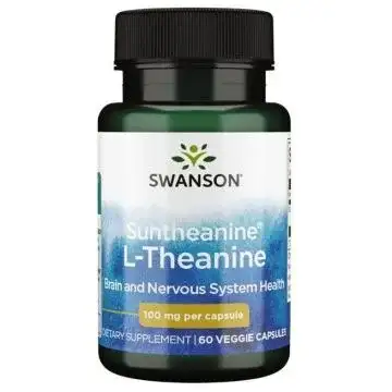 "SWANSON" Suntheanine L-Theanine 100 mg N60