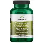 KAPSLID KANEELI, GURMARI JA VALGE MOORUSPUU KOMPLEKS  (CINNAMON GYMNEMA MULBERRY) N120 - SWANSON