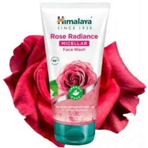 Micelinis veido valomasis gelis „Rose Radiance“, 150 ml - HIMALAYA