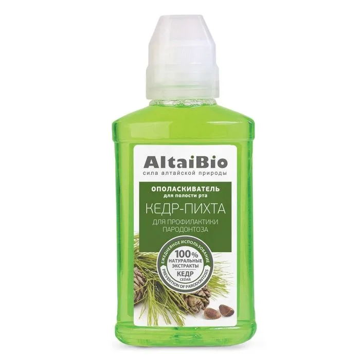 Mutes skalojamais līdzeklis "ciedra-egle" 200ml - AltaiBio