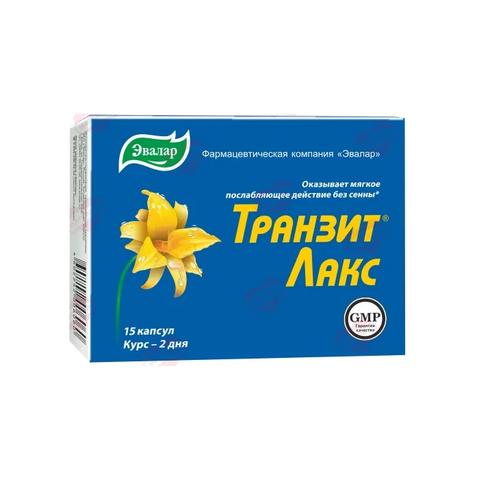 TRANZIT KAPSLID  prebiootiline №15 EVALAR 