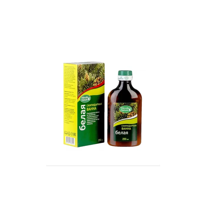 Terpentīna vannas emulsija balta 250ml