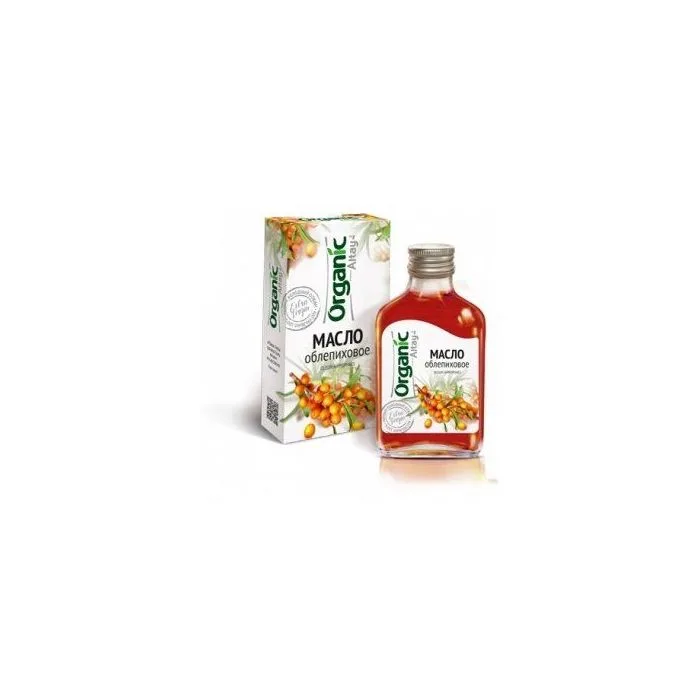 BUCK-BACKLE OIL 100ml ORGANISKĀ ALTAY - Altaja speciālists (Pārtikas eļļa) (smiltsērkšķi)