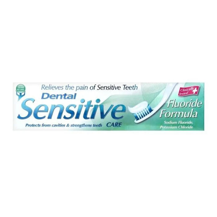DENTAL SENSETIVE HAMBAPASTA FLUORIIDIGA 100ML RUBELLA