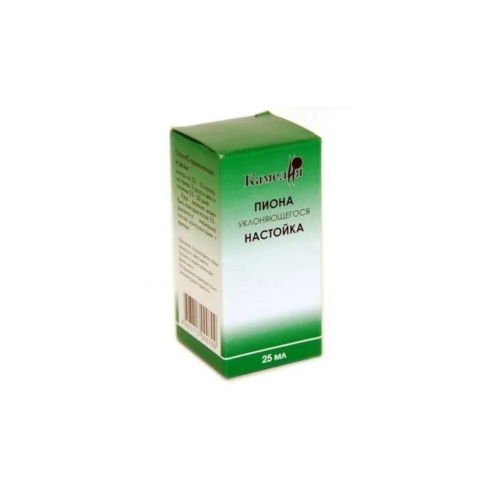 Zāles Peoniju izvairīšanās tinktūra 25 ml - Kameliya