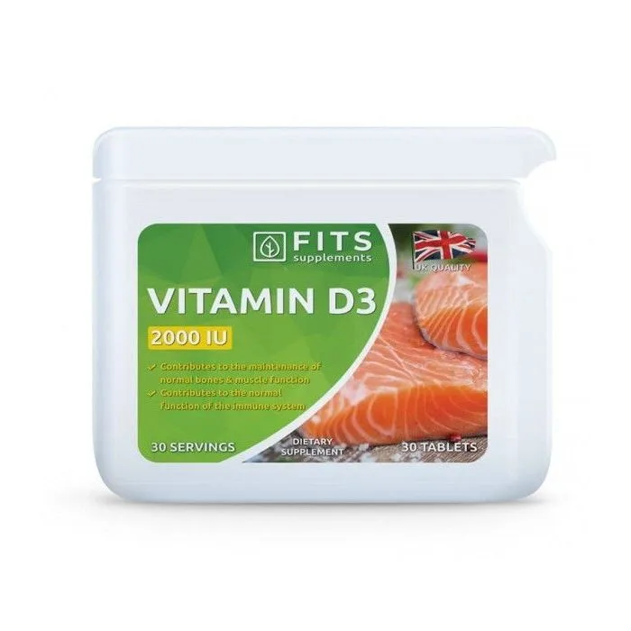 FITS Vitamīns D3 50ui #30