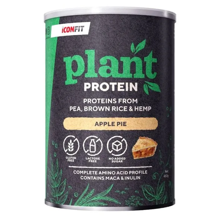 ICONFIT augu proteīns "Ābolkūka" (480g)