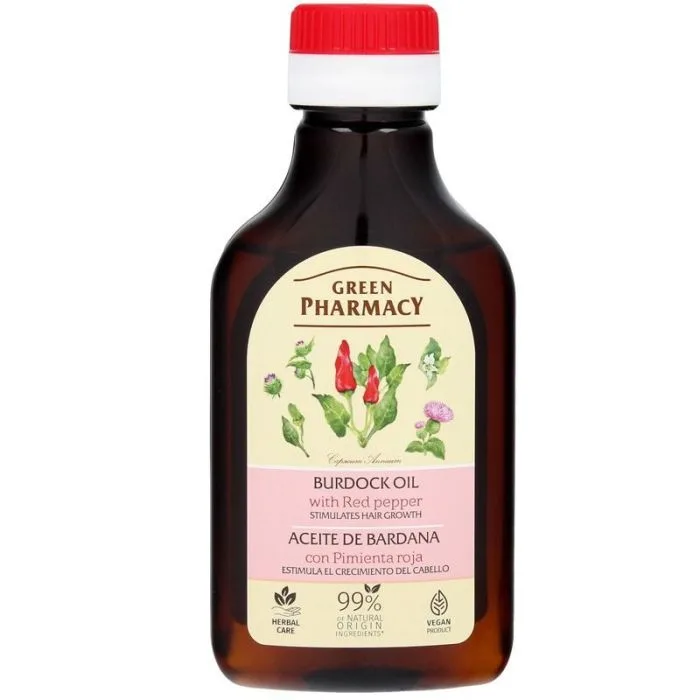 Dadzīšu eļļa ar sarkano piparu, 100 ml