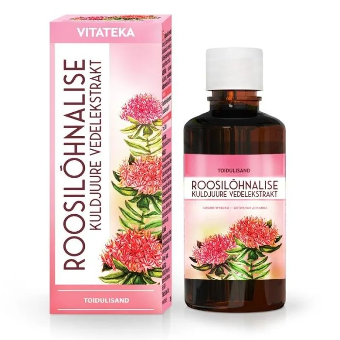 ROOSILÕHNALISE KULDJUURE VEDELEKSTRAKT 25ML VITATEKA