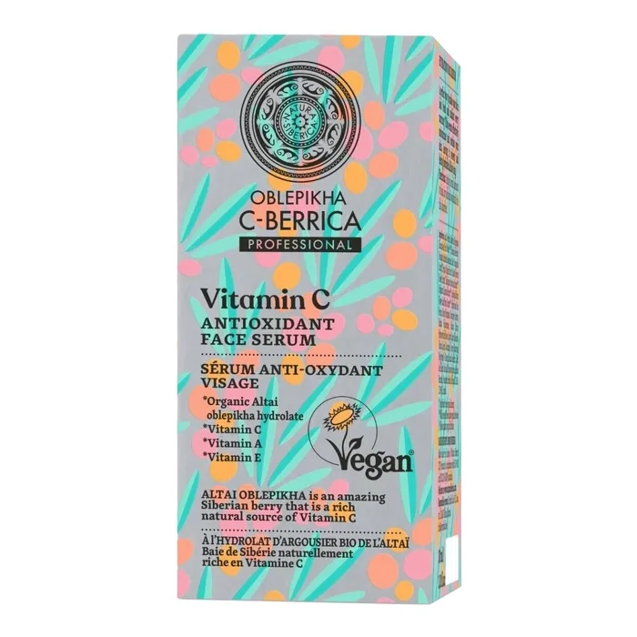 "Oblepikha Siberica" Antioksüdantne näoseerum, 30 ml